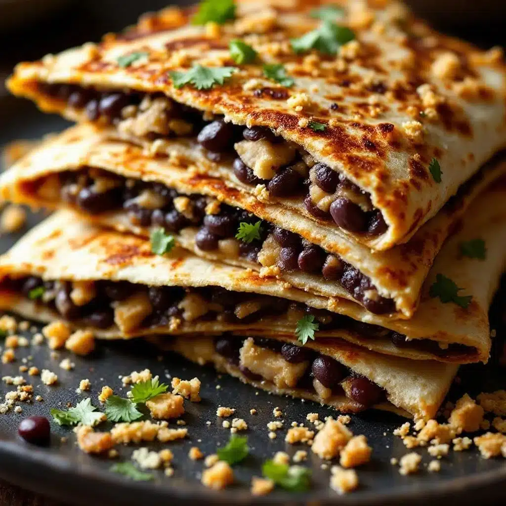 Easy Black Bean Mummy Quesadillas for Kids - featured image