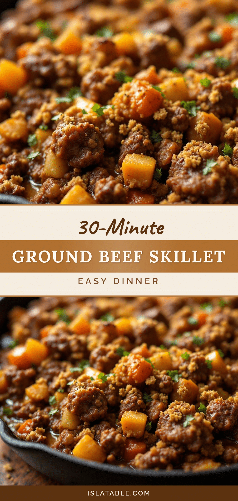 easy ground beef skillet recipe