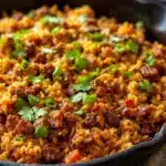 Easy One-Pan Ground Beef and Rice Skillet - featured image