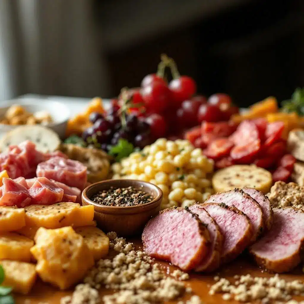 easy weeknight charcuterie board for two - featured image
