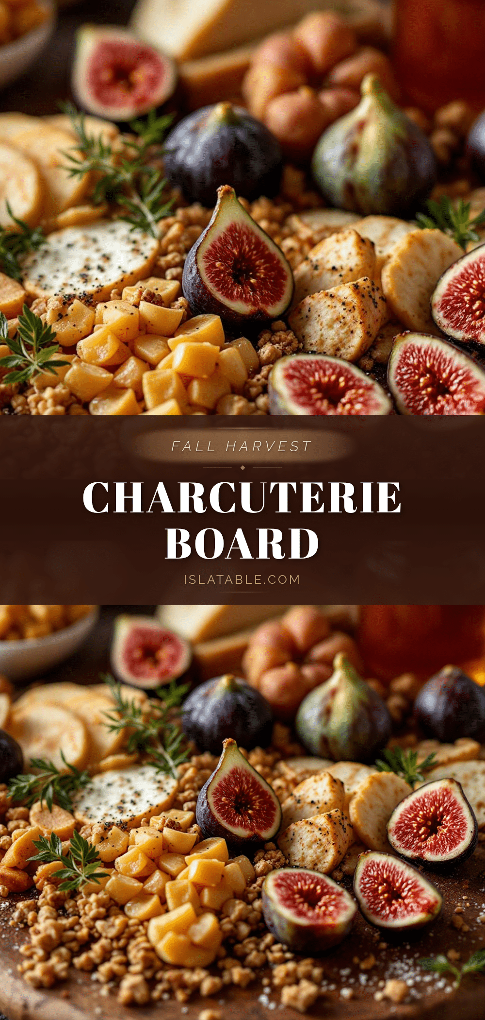 fall harvest charcuterie board with figs and honey recipe