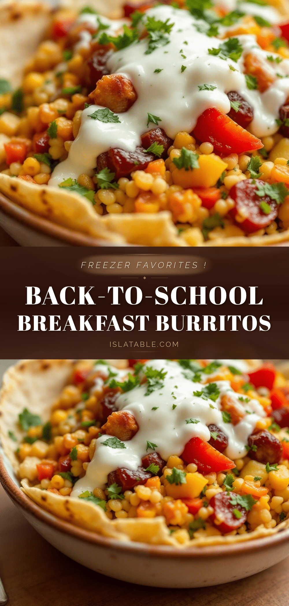 freezer breakfast burritos recipe