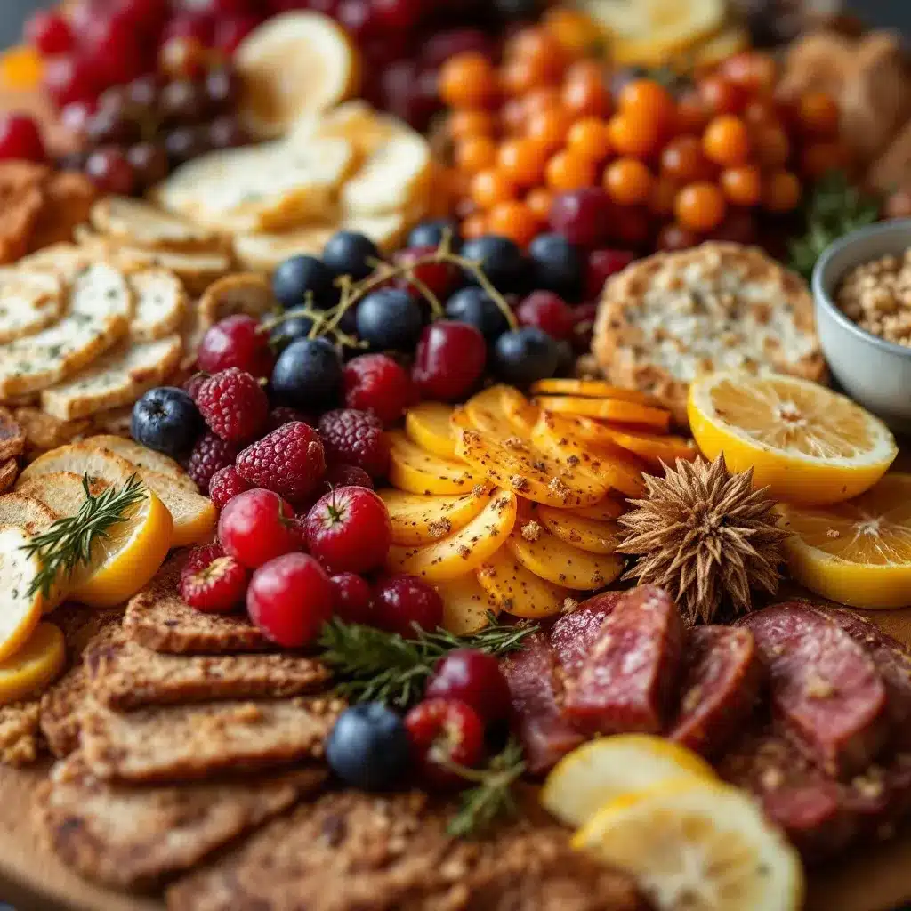 Friendsgiving Charcuterie Board preparation steps