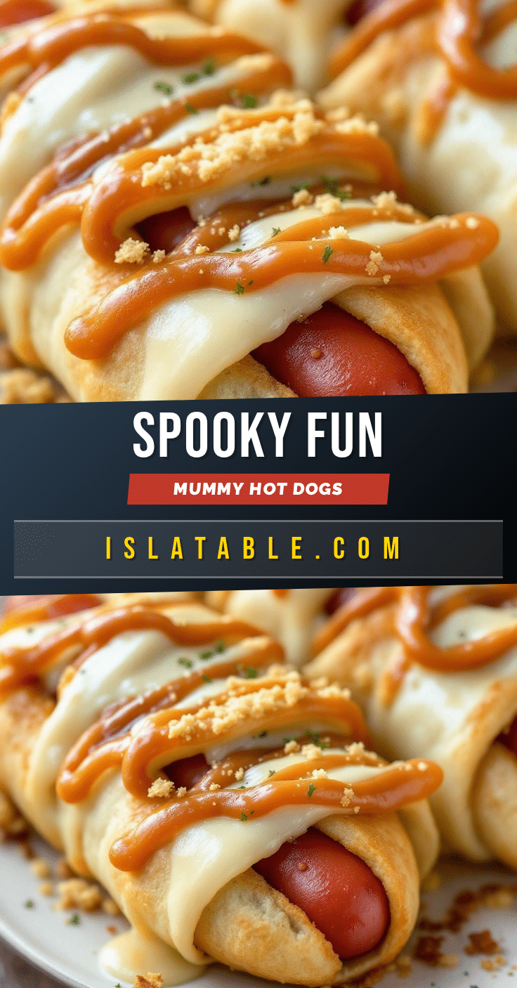 fun mummy hot dogs recipe