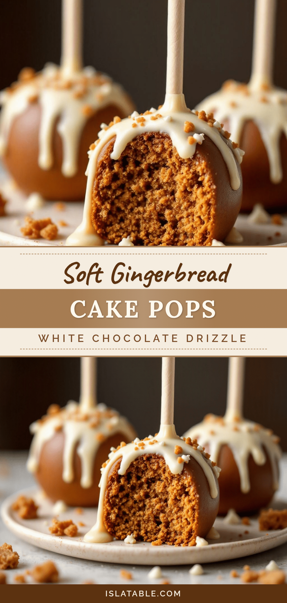 gingerbread cake pops recipe