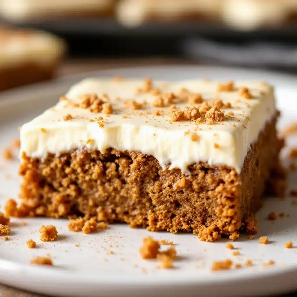 gingerbread cheesecake bars preparation steps