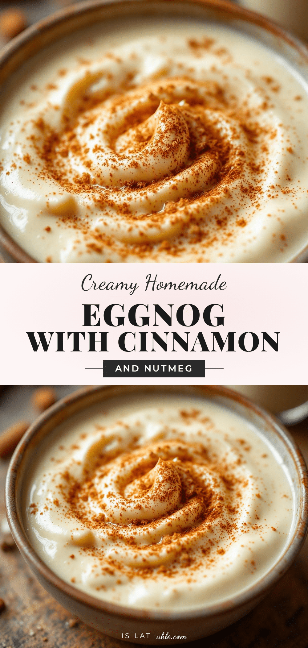 homemade eggnog recipe