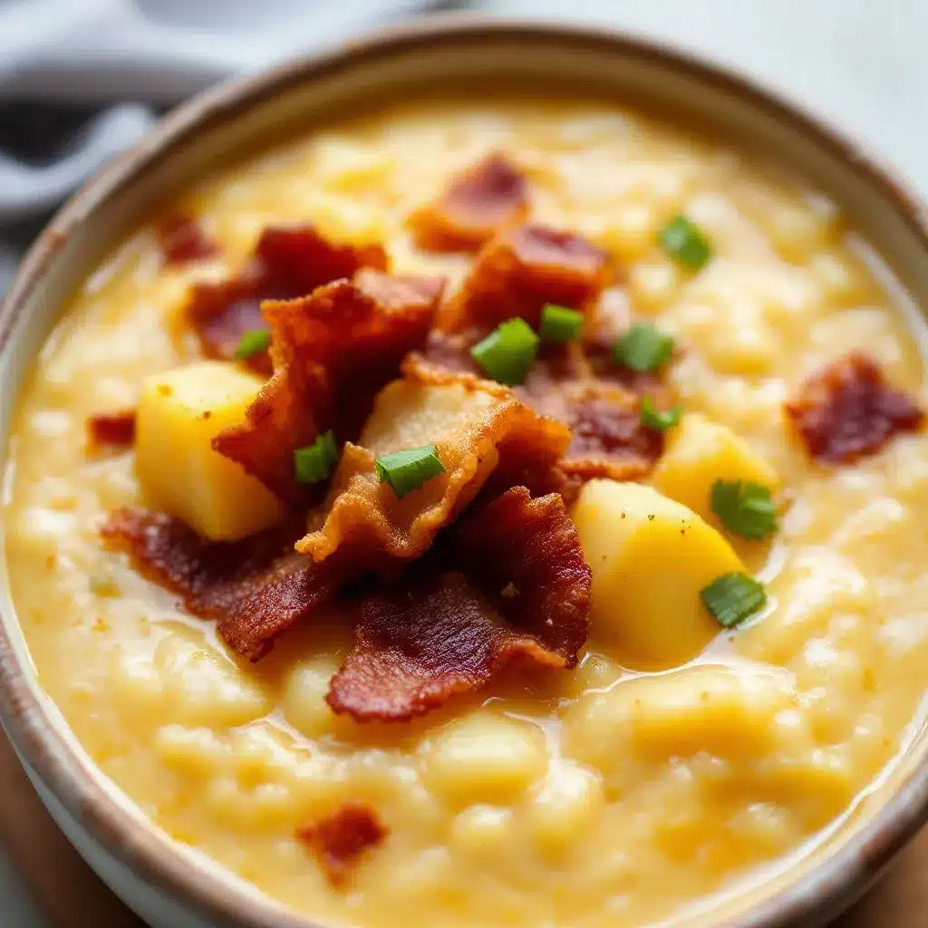 loaded baked potato soup preparation steps