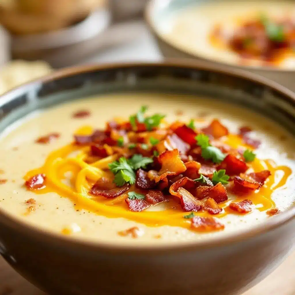 loaded baked potato soup - featured image