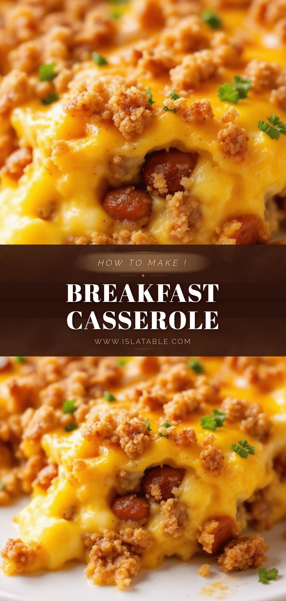 make-ahead sausage egg breakfast casserole recipe
