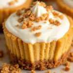 mini pumpkin cheesecakes - featured image