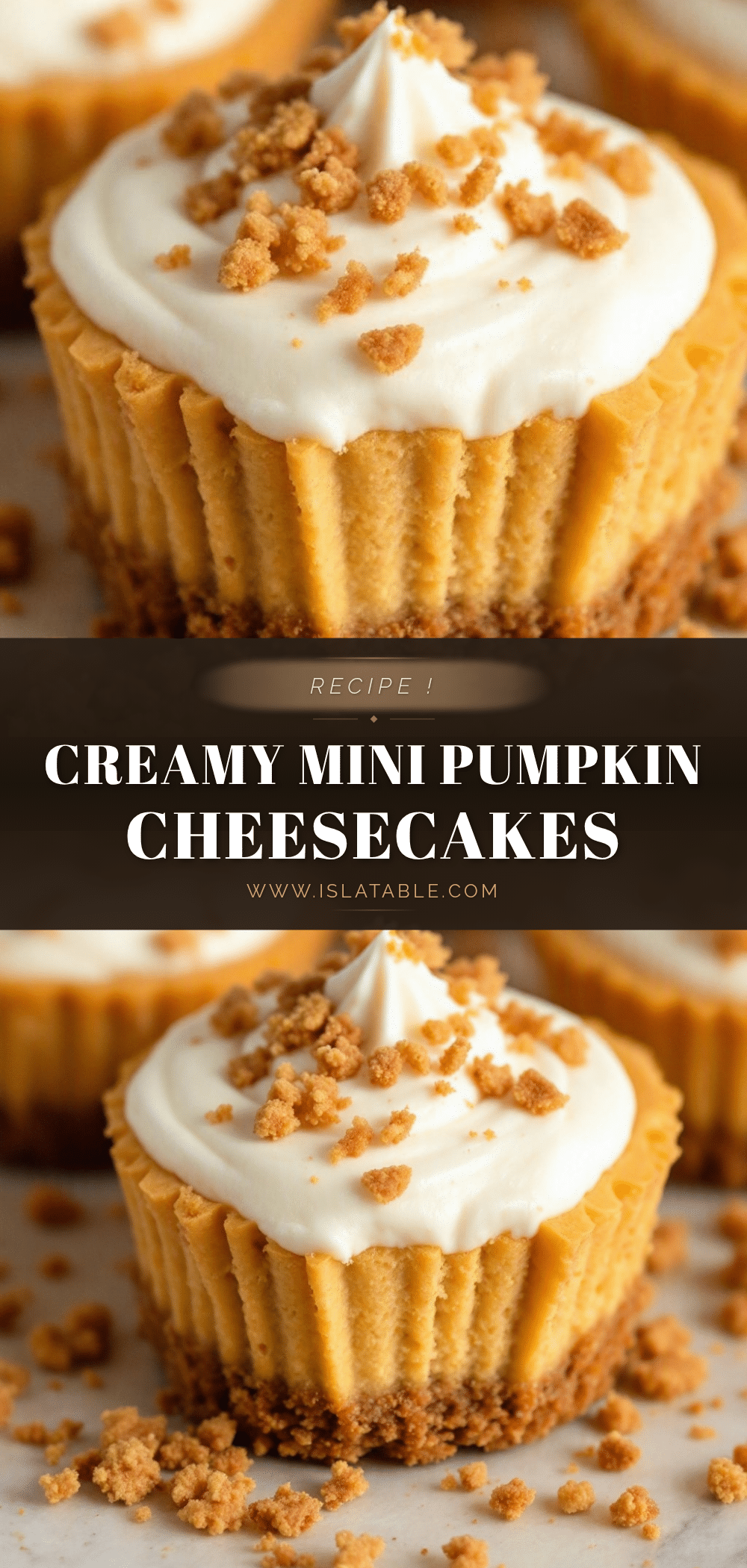 mini pumpkin cheesecakes recipe