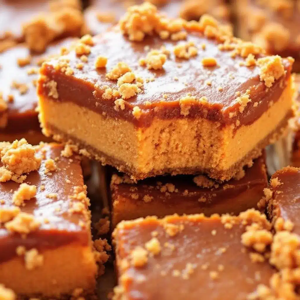 no-bake pumpkin cheesecake bars - featured image