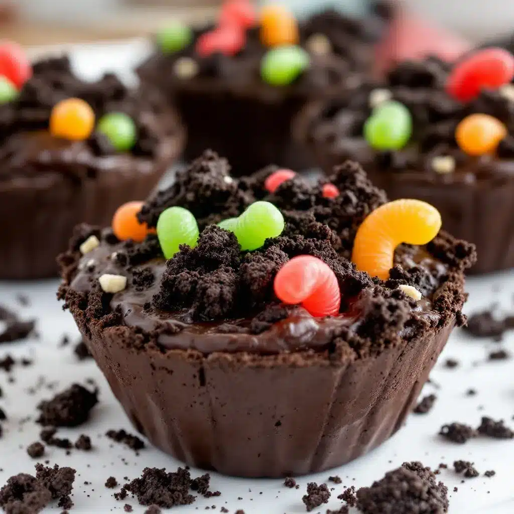 Oreo Dirt Cups preparation steps