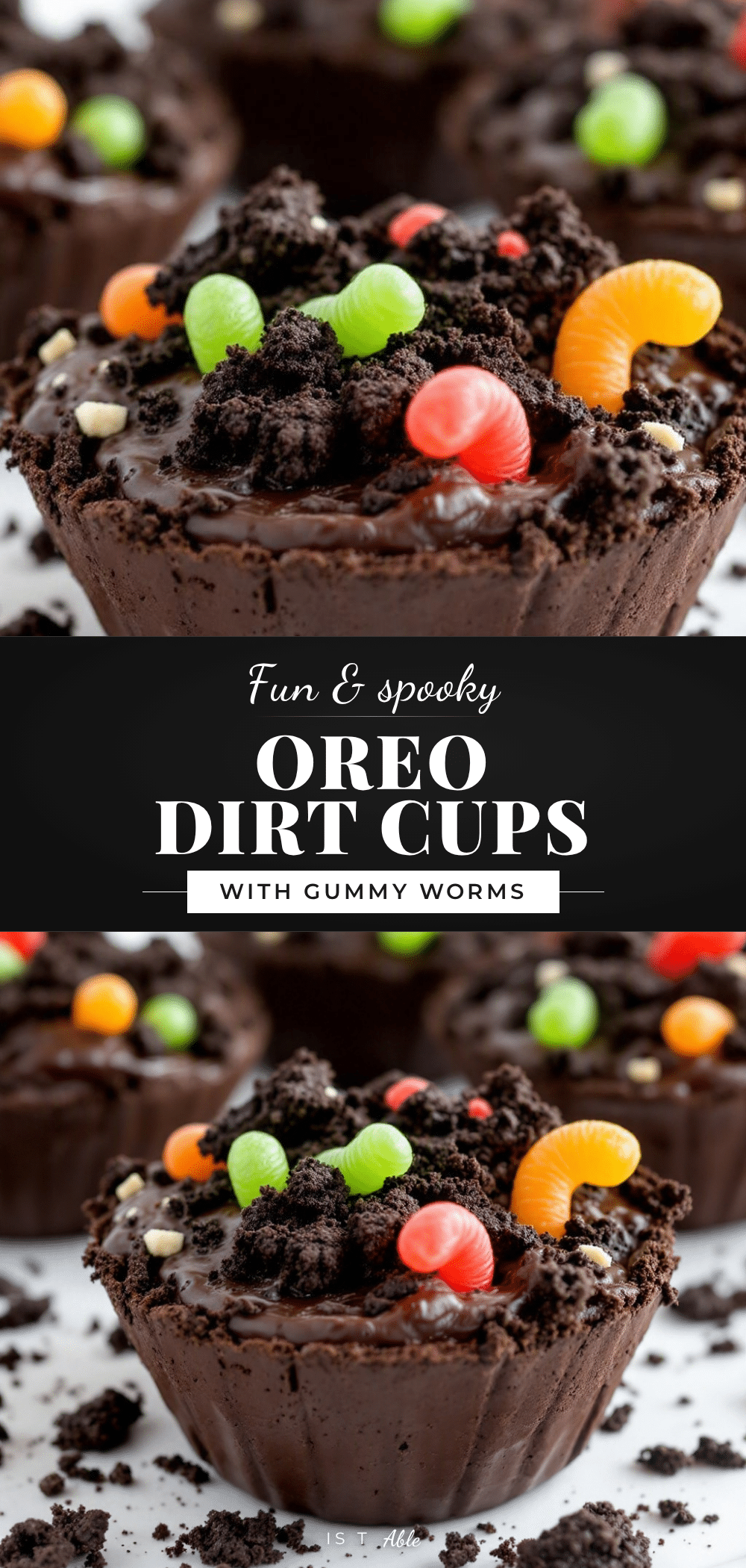 Oreo Dirt Cups recipe