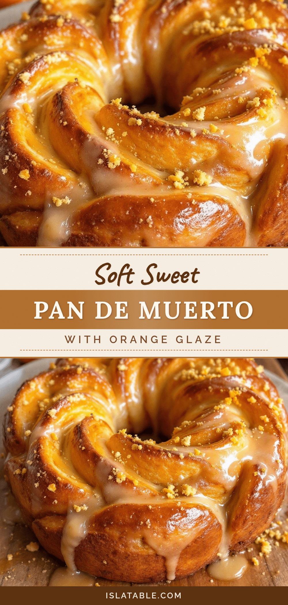 pan de muerto with orange glaze recipe