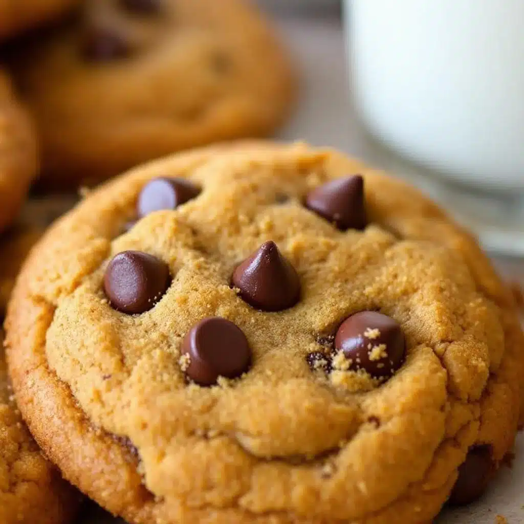 pumpkin chocolate chip snickerdoodle cookies - featured image