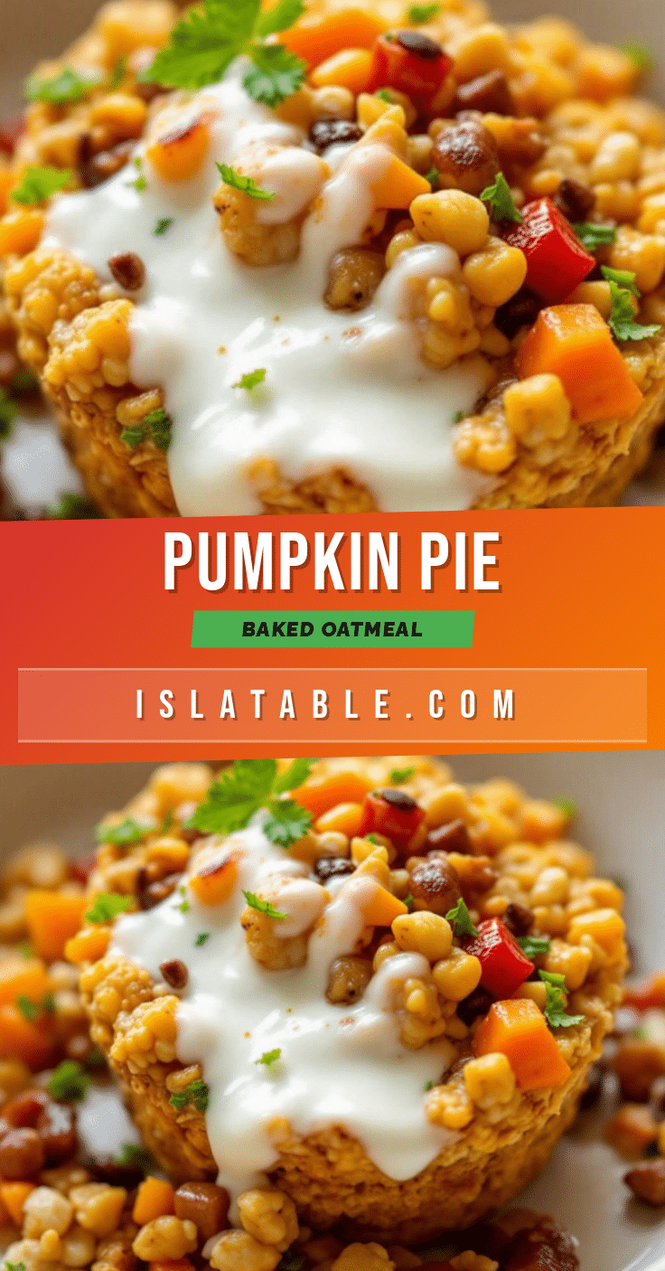 pumpkin pie spice baked oatmeal cups recipe