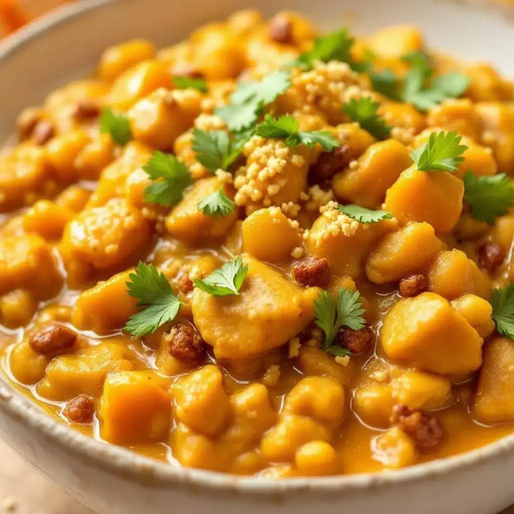 pumpkin white chicken chili - featured image
