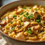 rotisserie chicken noodle soup - featured image
