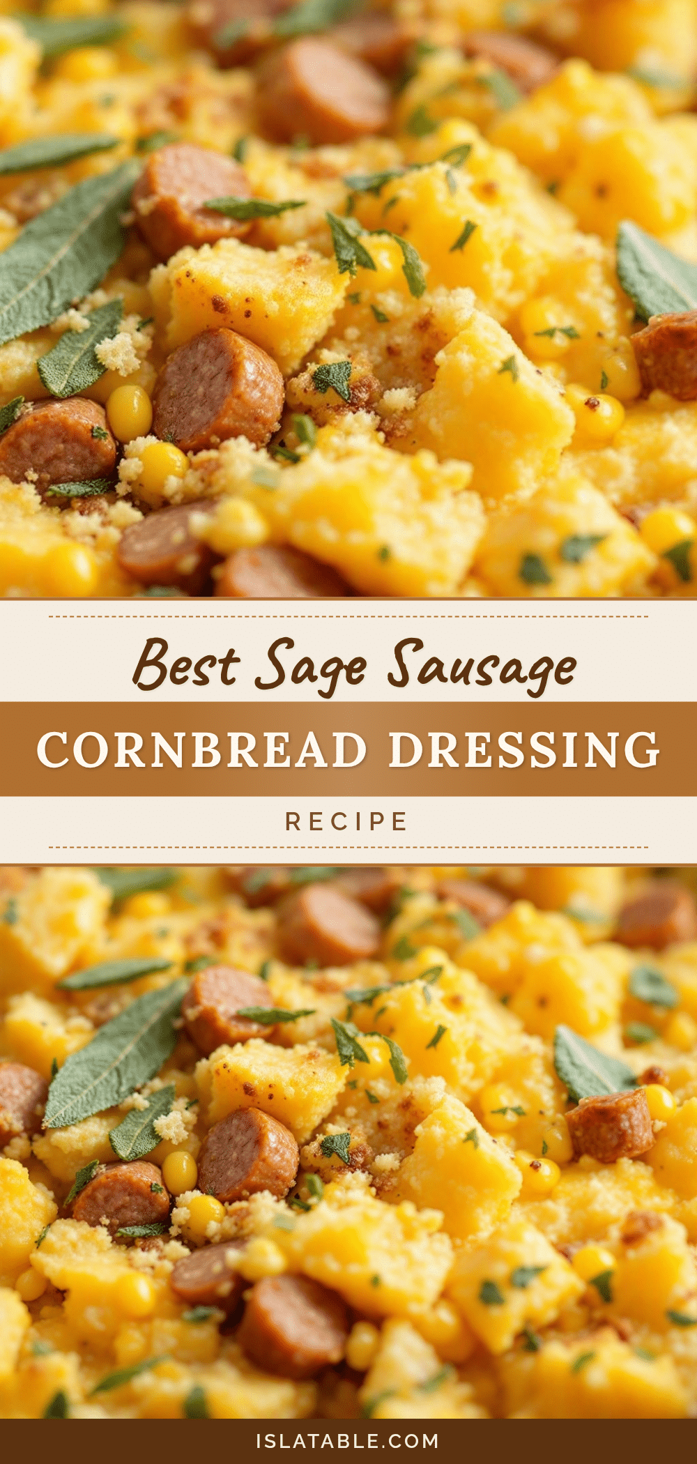 sage sausage cornbread dressing recipe