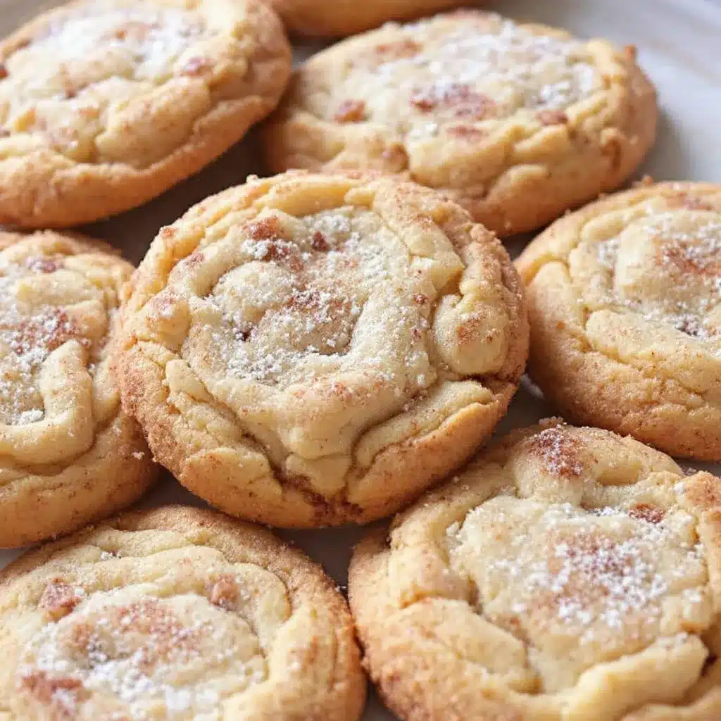 soft chewy small batch snickerdoodle cookies preparation steps