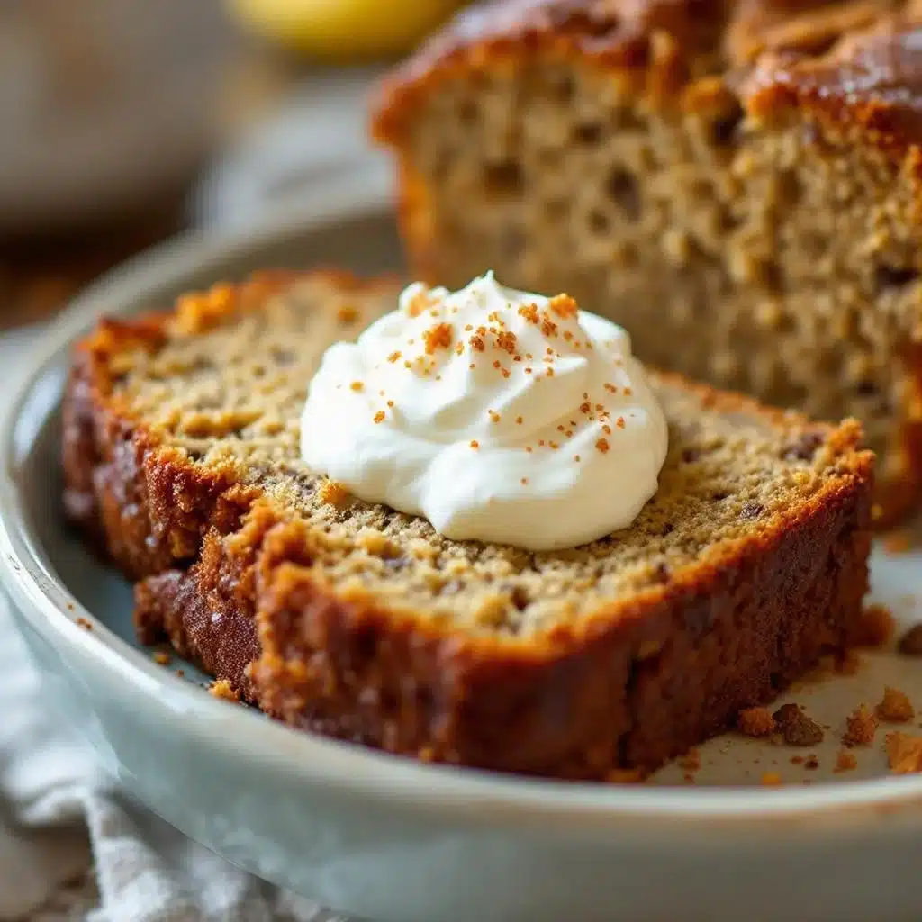 sour cream banana bread - featured image
