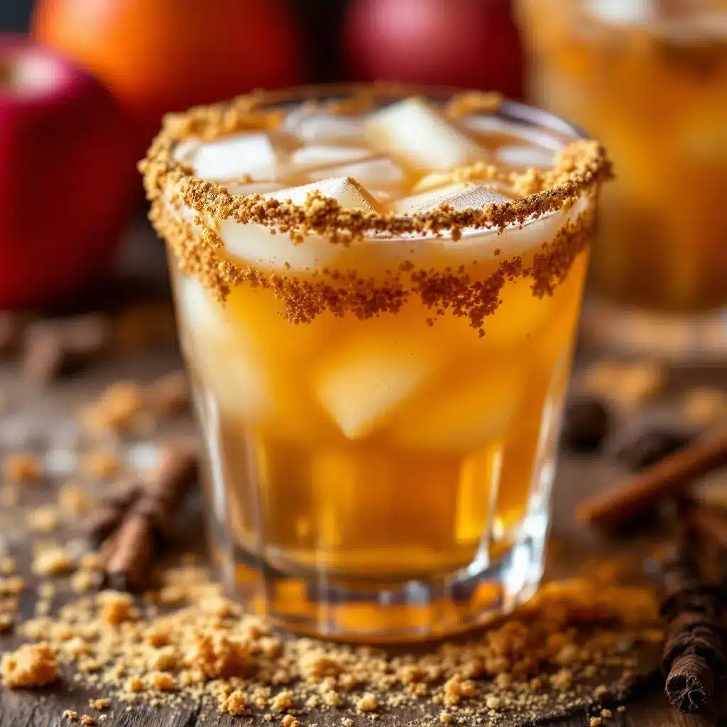 spiked apple cider witches brew cocktail preparation steps