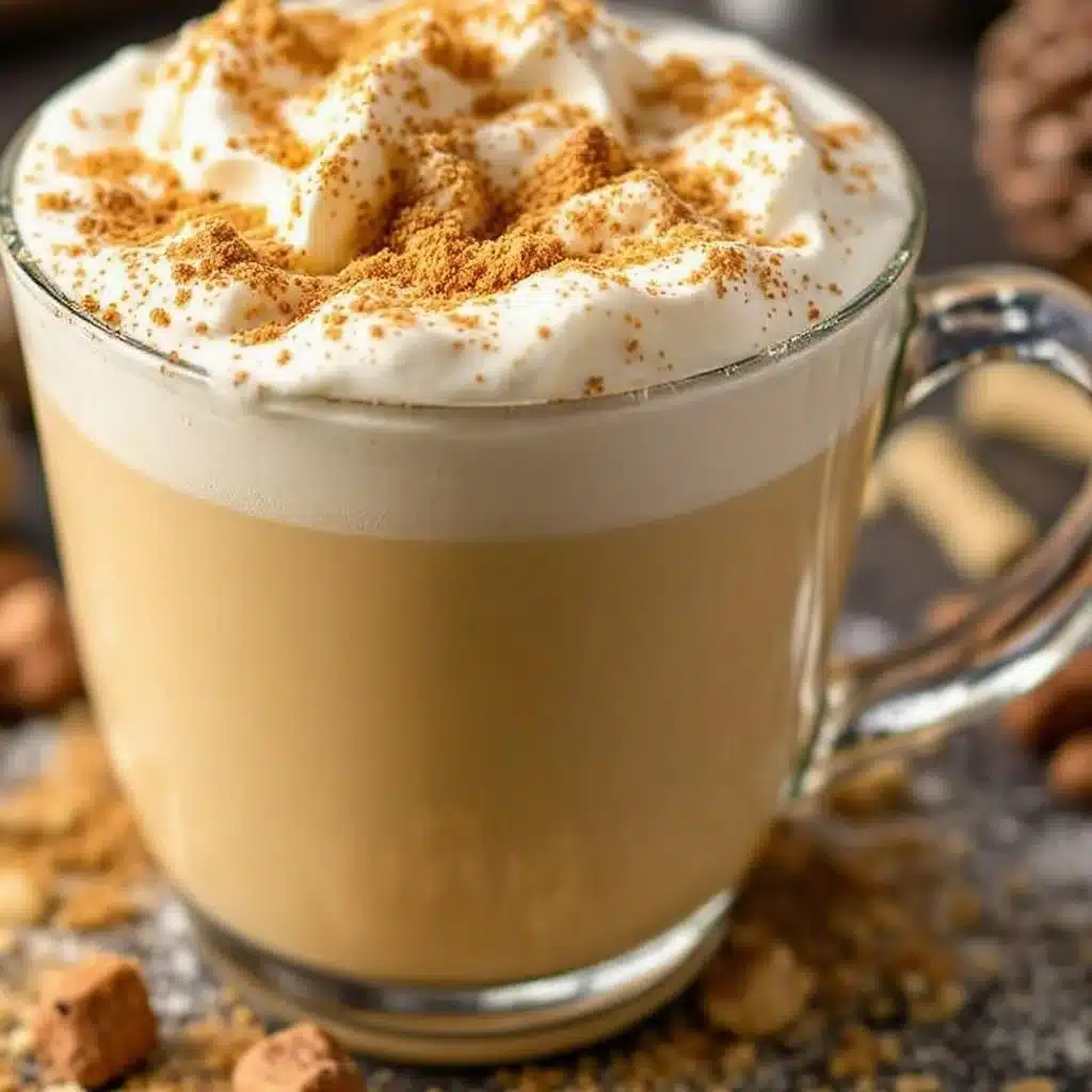 spiked eggnog latte - featured image