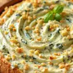 spinach artichoke dip bread bowl - featured image