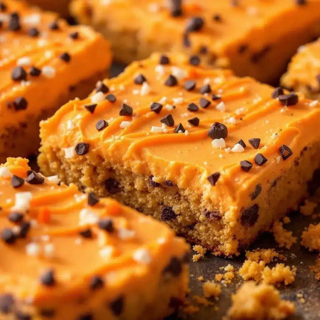 Spooky Halloween Sugar Cookie Bars preparation steps
