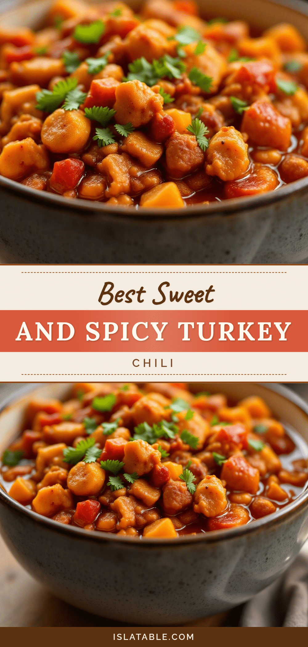 sweet and spicy turkey chili recipe