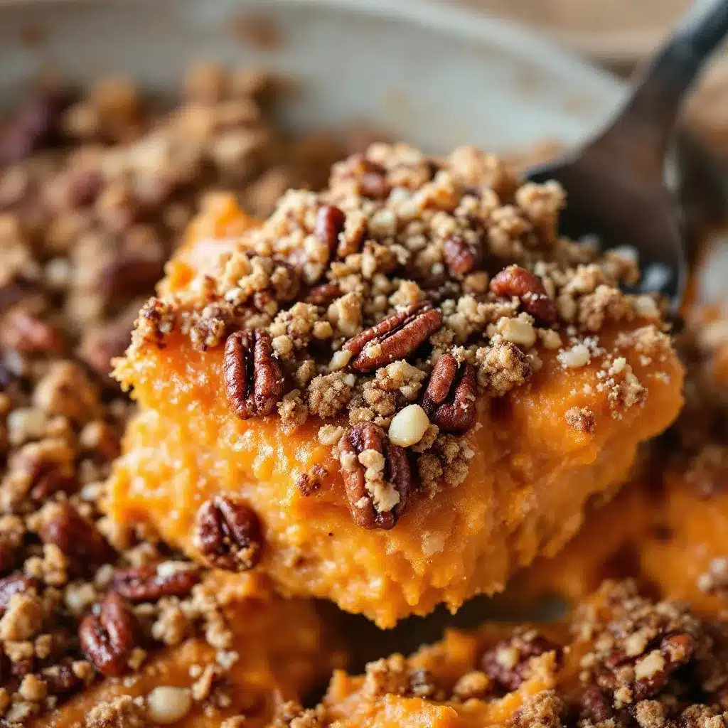 sweet potato casserole preparation steps