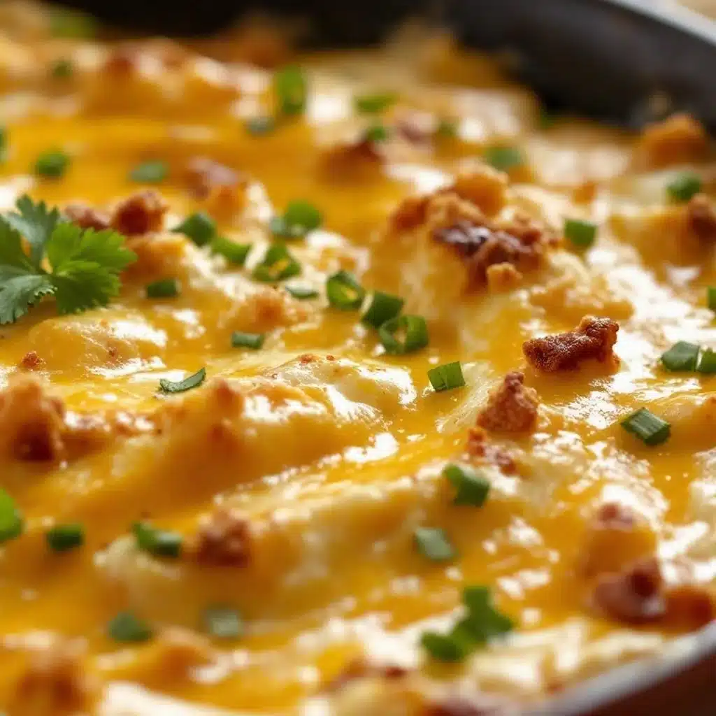 ultimate cheesy game day queso dip - featured image